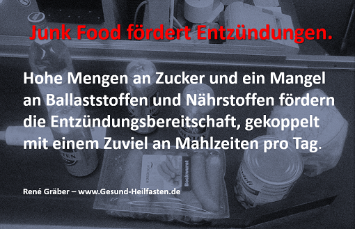 Junk Food fördert Entzündungen