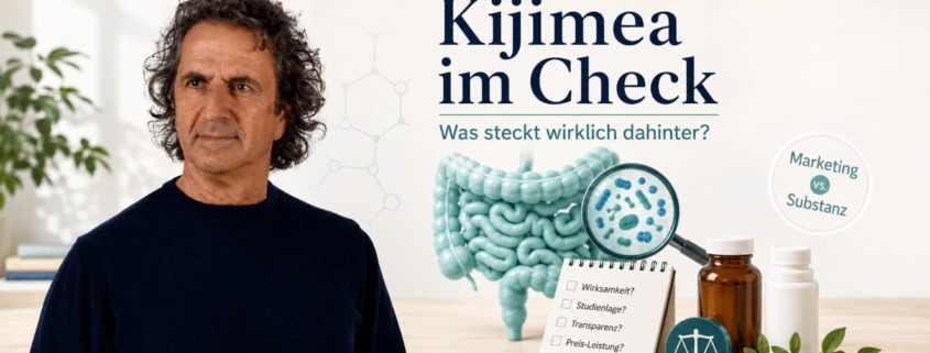 René Gräber prüft Kijimea, Probiotika und Darmflora mit Blick auf Werbung, Studienlage und Anwendererfahrungen