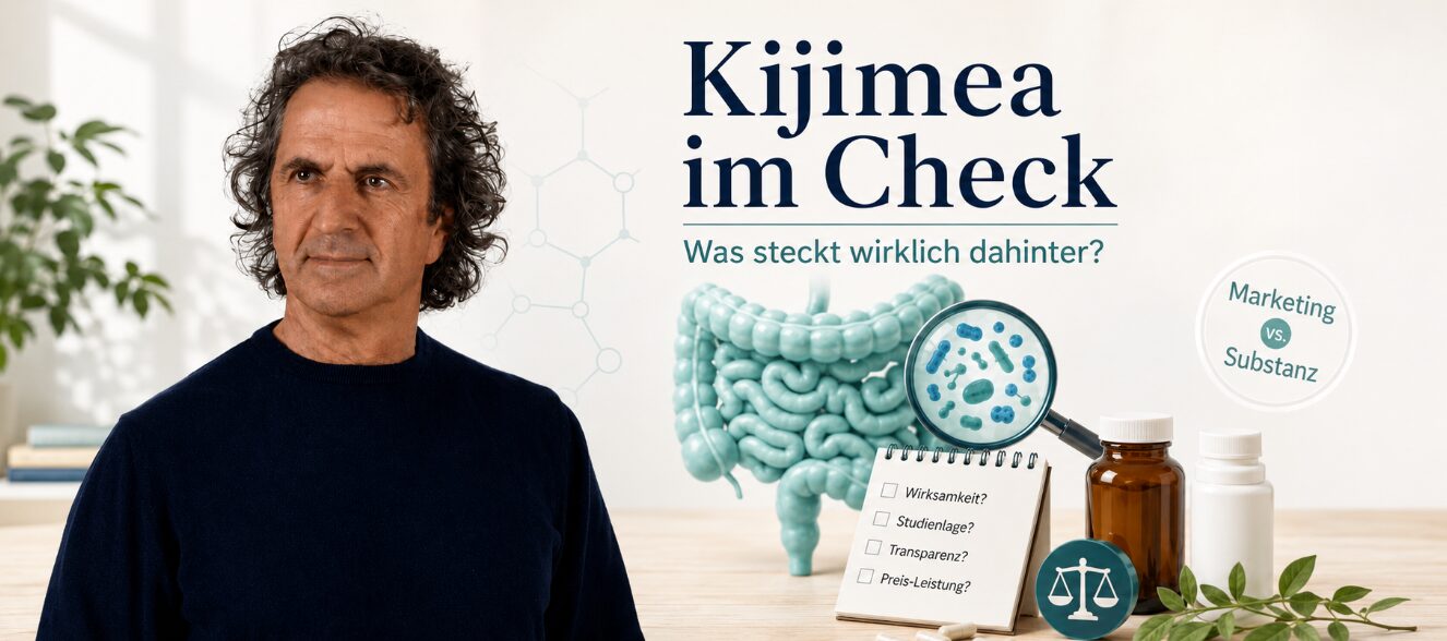 René Gräber prüft Kijimea, Probiotika und Darmflora mit Blick auf Werbung, Studienlage und Anwendererfahrungen
