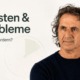 Fasten und Gallenprobleme: René Gräber mit Symbolen für Fasten, Ernährung und Gallenblase.