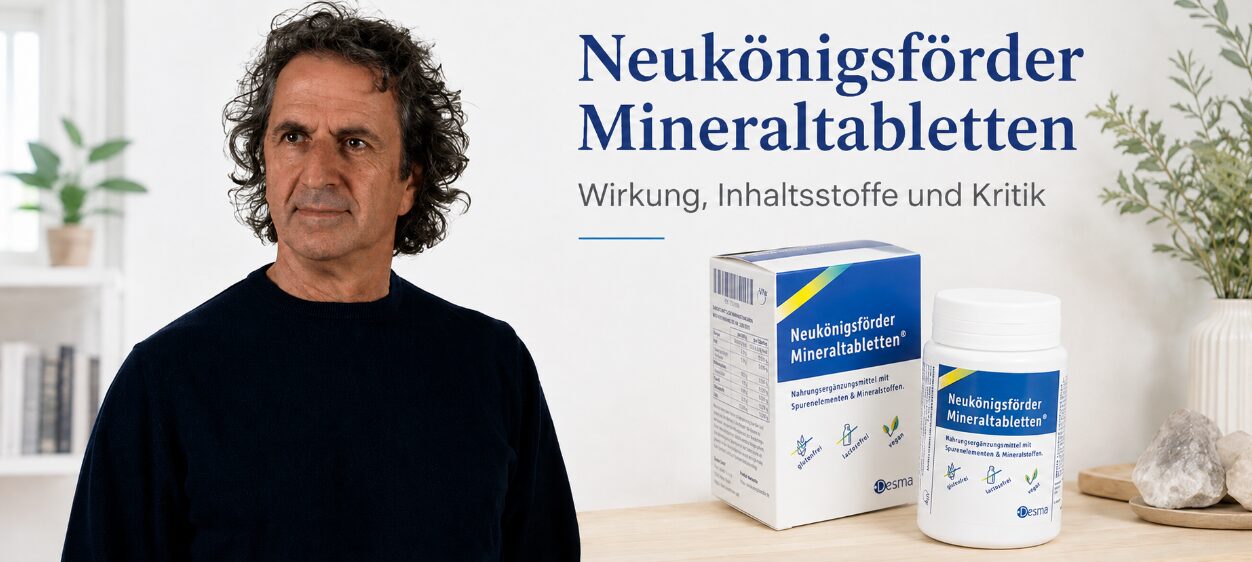 René Gräber mit Neukönigsförder Mineraltabletten – Wirkung, Inhaltsstoffe und Kritik